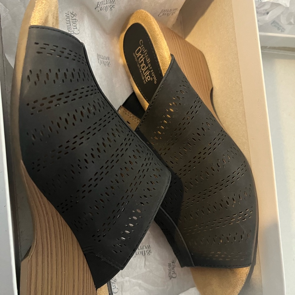 Croft & Barrow Women’s Ortholite Wedge Sandals